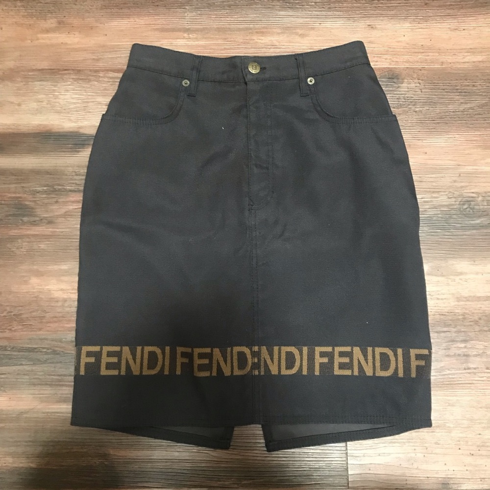 Fendi Jean skirt